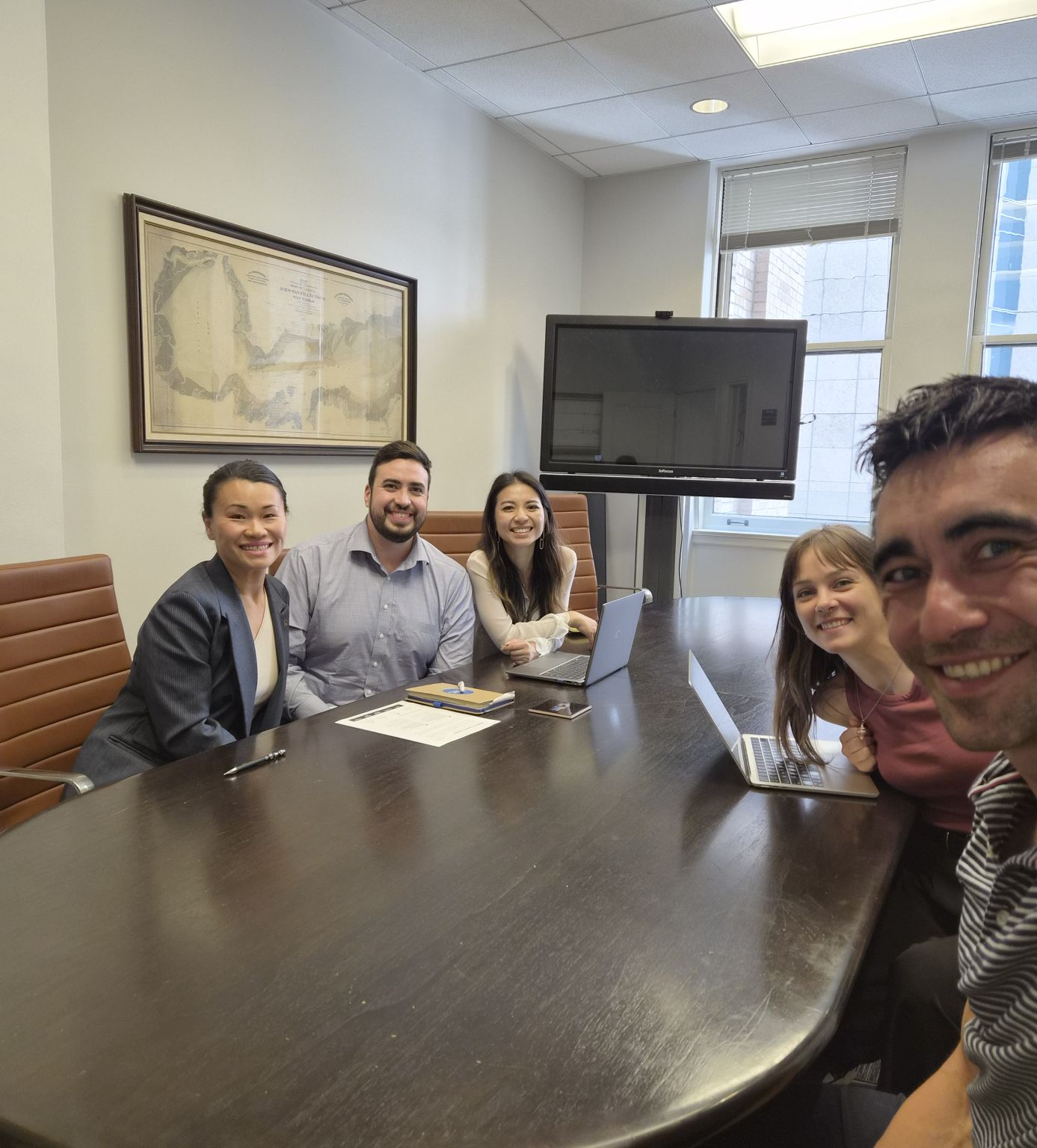 Bridgit team and San Francisco Chamber of Commerce