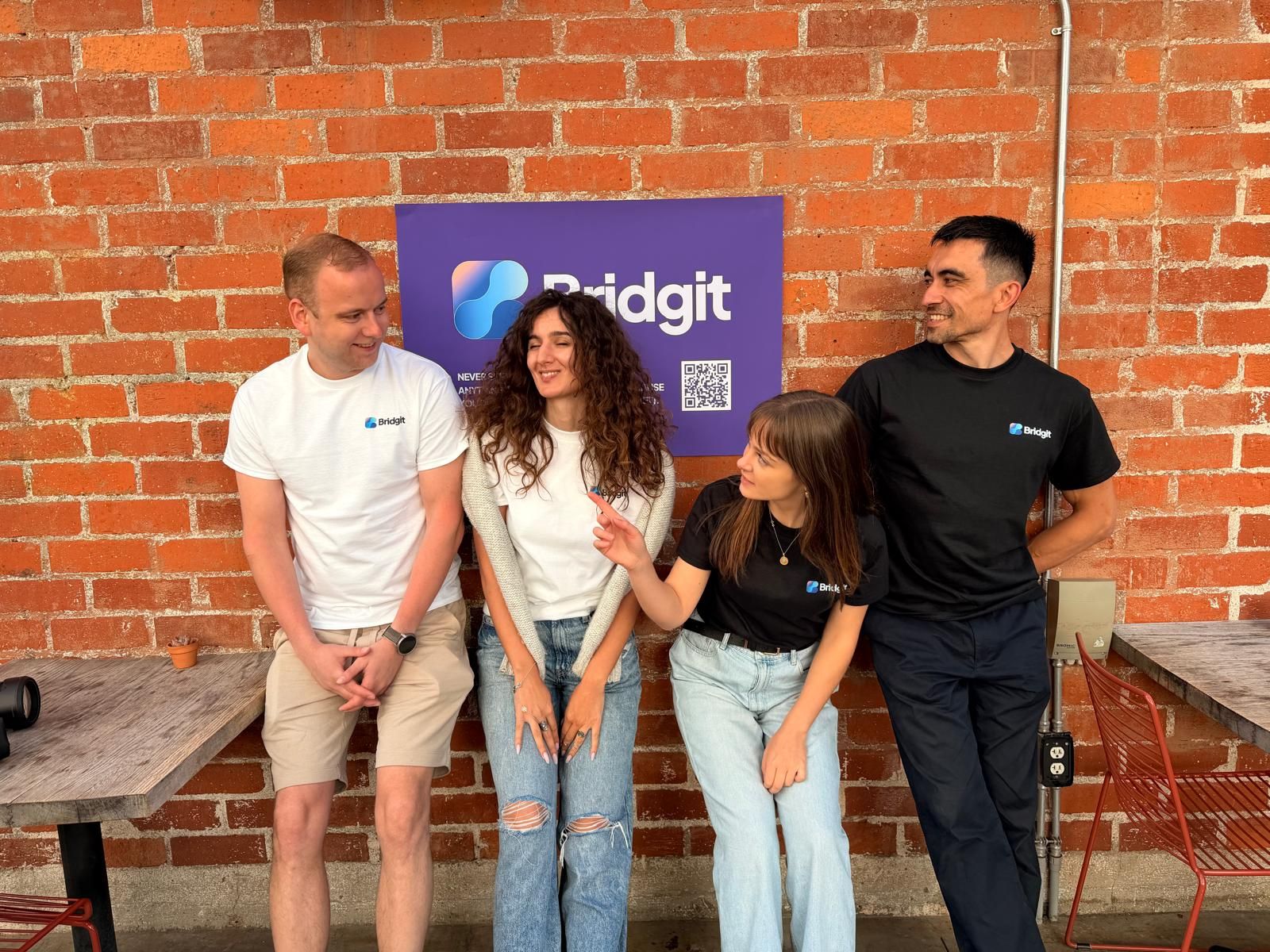 Bridgit founders with LA launch partner