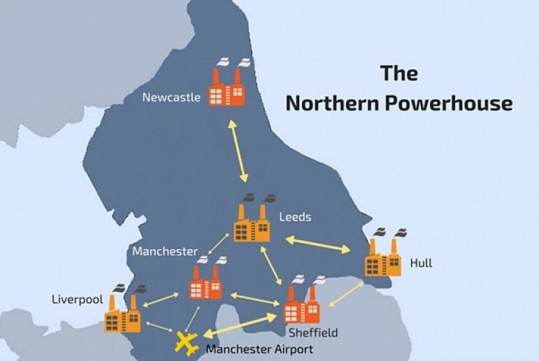 The region of the Northern Powerhouse
